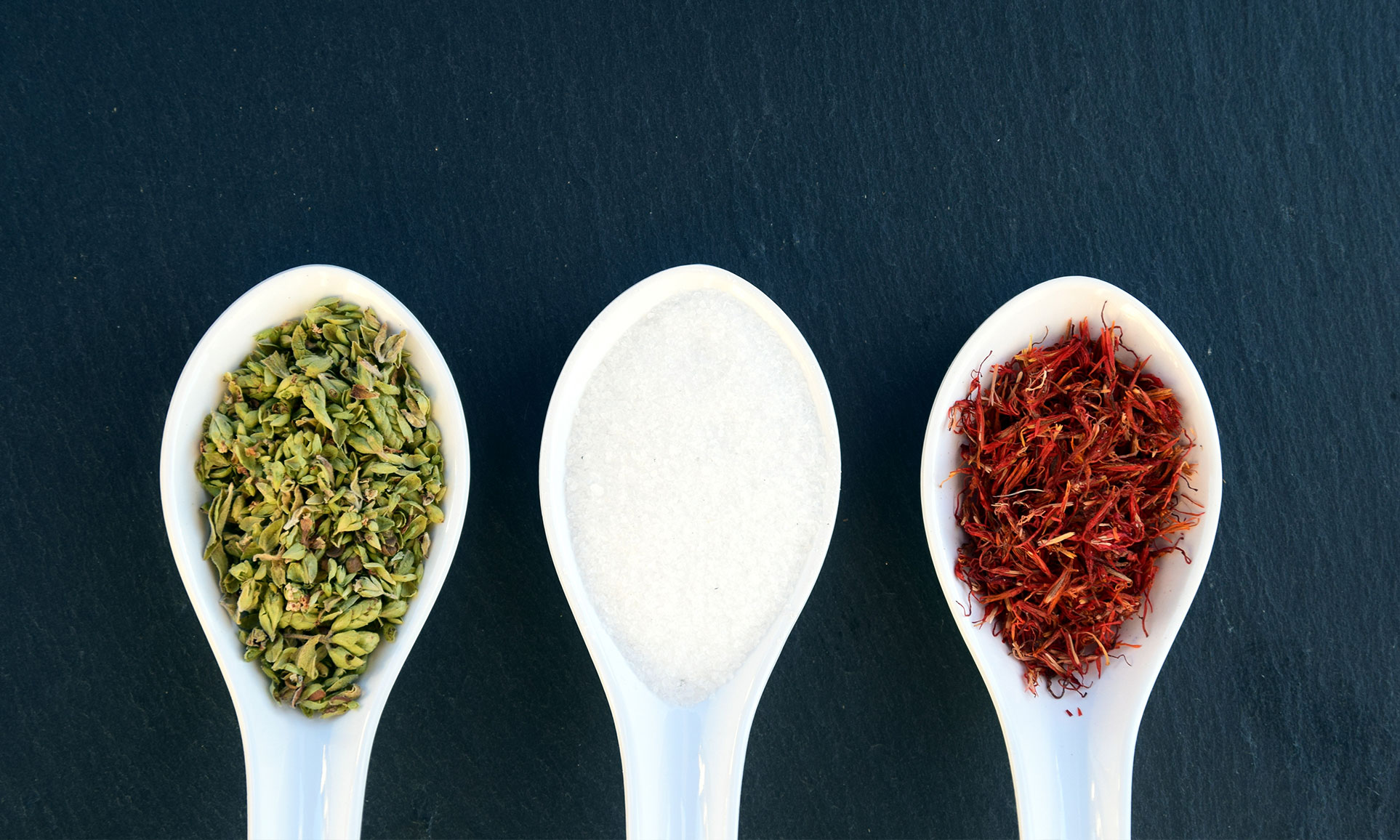 Spices in Spoons